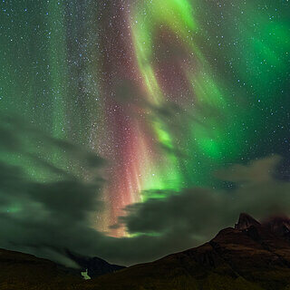 Oteren - Otertinden - Northern lights
